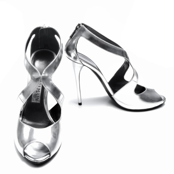 NIB BALMAIN PARIS SANDALS sz37 - Picture 1 of 12